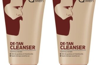 Qraa De-Tan Cleanser For Men (Pack Of 2) Face Wash(200 G)