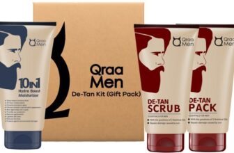 Qraa Sacred Vibes De-Tan Kit(3 Items In The Set)