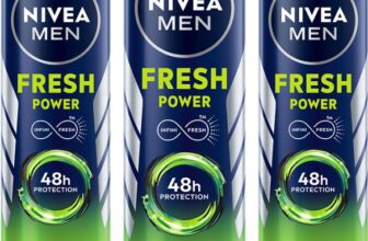 Nivea Men Fresh Power Deodorant Spray Deodorant Spray – For Men(150 Ml, Pack Of 3)