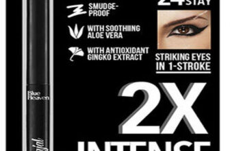 BLUE HEAVEN 2X Intense Kajal(Black, 0.31 g)