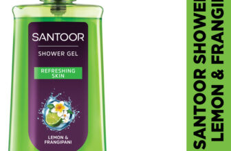 Santoor Shower Gel Lemon and Frangipani(500 ml)