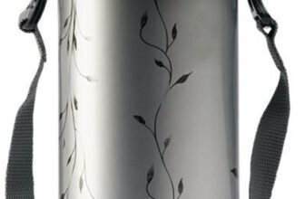 MILTON Eiffel 1000 Insulated Hot or Cold Flask 910 ml Flask(Pack of 1, Black, Grey, Plastic)