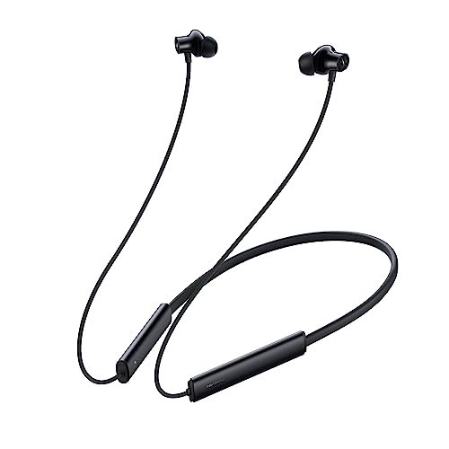 realme Buds Wireless 3 in Ear Bluetooth Headphones,30dB ANC, Spatial Audio,13.6mm Dynamic Bass Driver,Upto 40 Hours Playback, Fast Charging, 45ms Low Latency for Gaming,Dual Device Connection (Black)