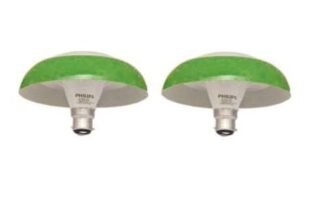 PHILIPS LED Deco Ring Bulb (8W, Green, Pack of 2)