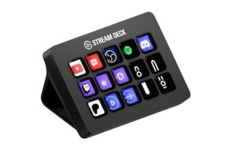 elgato Stream Deck MK.2 – Studio Controller, 15 macro keys, trigger actions in apps and software like OBS, Twitch, ​YouTube and more, works with Mac and PC
