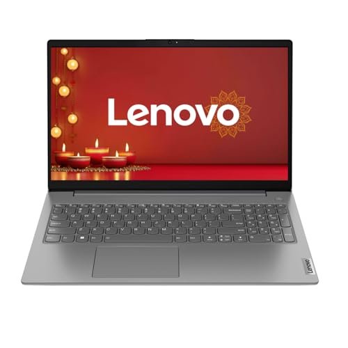 Lenovo V15 Intel Core i3 13th Gen (16GB RAM/512GB SSD/Windows 11 Home/Office 2024/Iron Grey) 15.6″ FHD (1920×1080) Antiglare 250 Nits Thin & Light Laptop/1Y Onsite/1.65 kg, 83CCA08KIN