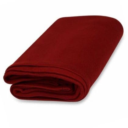 Purav Light Fleece Blanket for Single Bed Soft, Woolen, Winter & Traveling Blanket Ideal AC & All-Season Blanket Polar Fleece & Micro Mink -60″ X 90”-1 Pc, Maroon| TC – 260