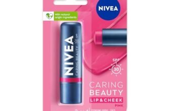 NIVEA Lip Caring Beauty Pink Lip Balm | Lip & Cheek Tint with SPF 30