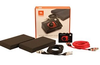 JBL Professional ACTPACK Auxiliary Active Studio Monitor, 120 Watts, Black