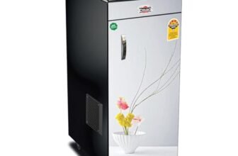 Milan Fully Automatic Domestic Flour Mill Machine – Atta Chakki, Aata Maker, Ghar Ghanti | 8-10 Kg/Hr Grinding Capacity, 4.5 Kg Hopper | 2880 RPM Motor | Low Voltage Operation (175V)(Small Pot)