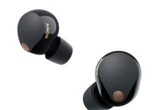 Sony WF-1000XM5 Active Noise Cancelling Wireless Bluetooth in Ear Earbuds with Mic, Up to 36 Hours Battery Life – Black