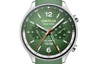 OnePlus Watch 2R with Wear OS 4 by Google,Snapdragon W5 Chipset,Upto 100hrs Battery Life,1.43’’ AMOLED Display,100+ Sports Mode,Dual Frequency GPS,5 ATM,IP68 & BT Calling [Forest Green]