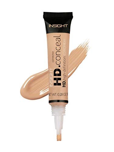 INSIGHT HD Conceal – Golden Sand |Medium Coverage|Creamy Texture|Lightweight Formula|Smudgeproof|Waterproof|Long Lasting for All Skin Types – 8gm
