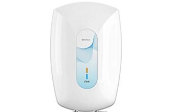 Havells Carlo 3 Litre Instant Water Heater (White Blue), Vertical Mounting
