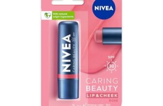 NIVEA Lip Caring Beauty Rose Lip Balm | Lip & Cheek Tint with SPF 30