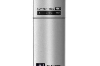 Whirlpool 431 L 2 Star IntelliFresh Convertible Inverter Frost Free Double Door Refrigerator (IF INV CNV 480 ALPHA STEEL-Z, 2S)