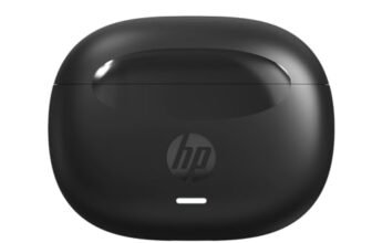 HP H150 Wireless Earbuds, Compatible with Tablets, Smartphones, PCs, and Other Devices with Bluetooth,Noise-Reduction,Water Resistant Design,Black,0.036kg