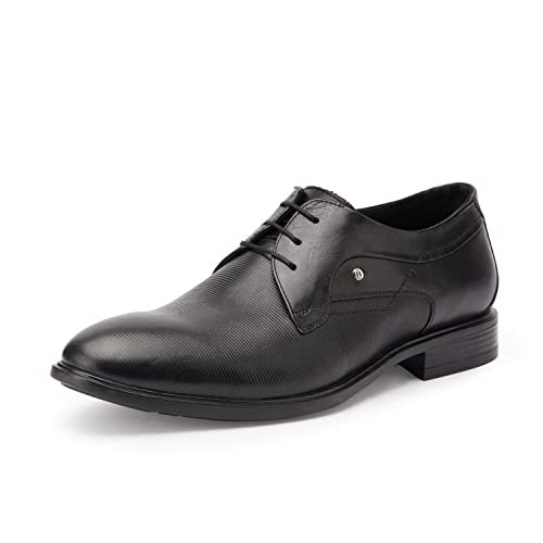 Hush Puppies Men's Lace-up Formal Shoes – BLACK (7 UK) (8246070)