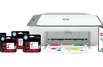 HP Ink Advantage Ultra 4826 Wi-Fi Print, Copy, Scan, Self Reset Dual Band WiFi, 2 Sets of Inbox Cartridges, Smart App Setup. Print Per Page (44P for B/W and 81P for Colour), Ideal for Home, White