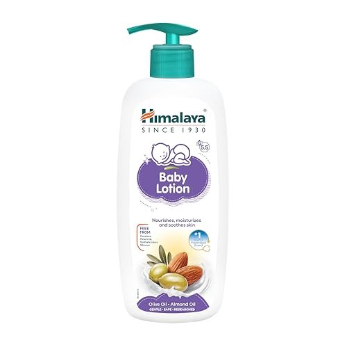 Himalaya Baby Body Lotion, For All Skin Types (600 ml)