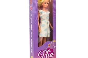 Funskool My MIA-Fashion Doll with Curley Blond Hair, Roleplay Toy for Girls Aged 3 Years