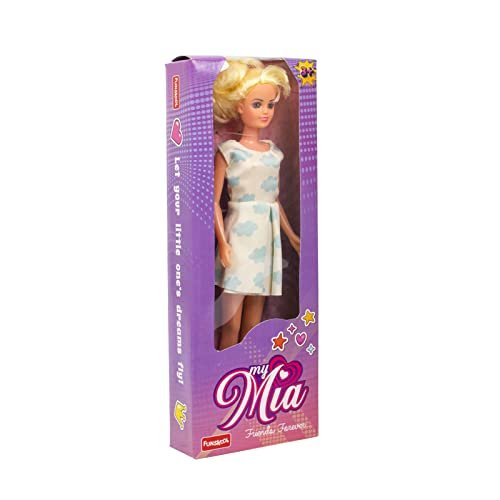 Funskool My MIA-Fashion Doll with Curley Blond Hair, Roleplay Toy for Girls Aged 3 Years