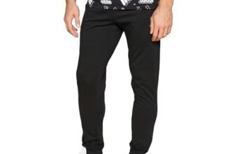 Adidas Men Mid Rise Regular Track Pants (IC9409_Black, Small