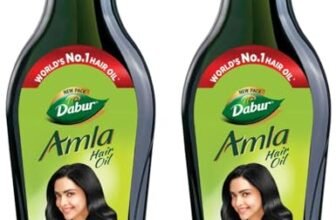 Dabur Amla Hair Oil – 1100ml (550ml x 2) | For Strong, Long and Thick hair | Nourishes Scalp | Controls Hair Fall, Strengthens Hair & Promotes Hair Growth