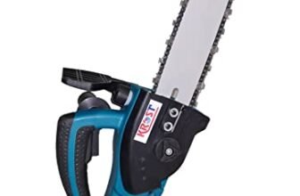 KROST 48V 10″ Cordless Chainsaw, Brushless Motor Cordless Portable Chainsaw, Pruning Shears Chainsaw for Tree Branch Wood Cutting(Not recommended for professional usage)