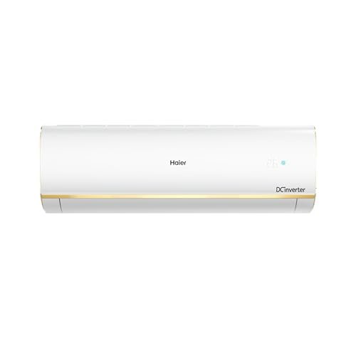 Haier 1 Ton 3 Star Triple Inverter Split AC (3470 Watts, Copper, 4-Way Swing, 7 in 1 Convertible, Frost Self Clean, HD Filter, Cools at 60°C, 20mtrs Air Throw – HSU13K-PYSG3BN-INV,White)