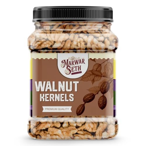 Marwar Seth – Dried Walnut Kernels | Premium Dried Walnut | 500 Grams | Broken Akhrot | Delectable And Crunchy