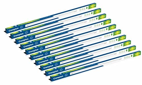 Crompton Laser Ray Neo 36W LED Batten (Cool Daylight) – Pack of 10, White