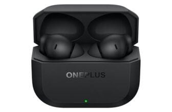 OnePlus Nord Buds 3r TWS Earbuds up to 54 Hours Playback, 2-mic Clear Calls, 3D Spatial Audio, AI Translation, 12.4mm Drivers, Dual-Device Connectivity, 47ms Low Latency – Ash Black