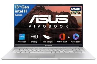 ASUS Vivobook 15, Smartchoice,Intel Corei5 13thGen 13420H, 16GB RAM, 512GB SSD, FHD 15.6″, Win11, Office Home’24, M365 Basic (1Year)*, Cool Silver, 1.70kg, X1502VA-BQ835WS, Intel UHD iGPU, Laptop