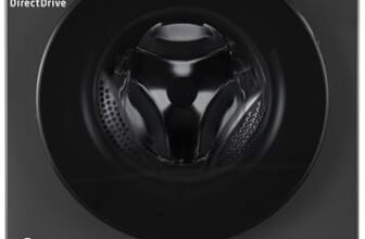 LG 8 Kg, 5 Star, Wi-Fi, Direct Drive Technology, Steam Wash, 6 Motion DD, Fully-Automatic Front Load Washing Machine (FHB1208Z4M, Allergy Care, In-Built Heater, Touch Panel, Middle Black)