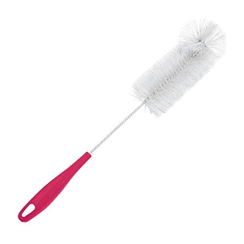 YORK Bottle Cleaning Brush For 1 Liter Glass Or Plastic Bottle 1 Piece Assorted Colors (041030)