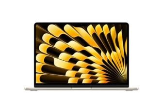 Apple 2025 MacBook Air (13-inch, Apple M4 chip with 10-core CPU and 8-core GPU, 16GB Unified Memory, 256GB) – Starlight