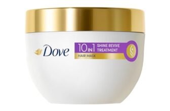 Dove Floral Shine Revive Treatment Hair Mask For Damaged Hair With Bio Protein Care Sulphate & Paraben Free, 300 gram