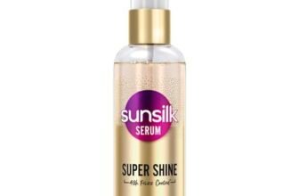 Sunsilk Super Shine Hair Serum For Dry frizzy Hair, Vitamin E Nourishment, 48 hour frizz free, non-sticky, 100ml