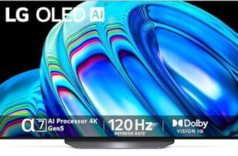 LG 139 cm (55 inches) 4K Ultra HD Smart OLED TV 55B2PSA (Black)