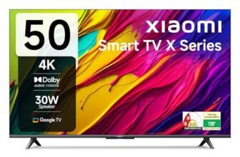 Xiaomi 125 cm (50 inches) X Series 4K LED Smart Google TV L50MA-AUIN (Black)