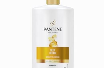 Pantene Hair Science Deep Repair Shampoo 1Ltr with Pro-Vitamins & Vitamin B to repair & protect severely damaged hair,for all hair types, shampoo for women & men, shampoo for damaged hair