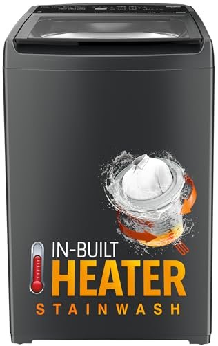 Whirlpool 8 Kg 5 MAGIC CLEAN PRO SW H Fully Automatic Top Load Washing Machine (MAGIC CLEAN PRO SW H KG GREY 10YMW with In-Built Heater)