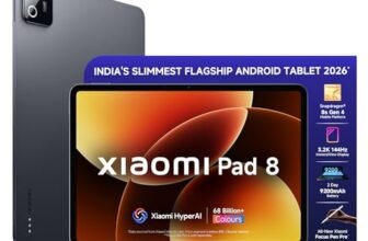 XIAOMI Pad 8 | Flagship Snapdragon 8s Gen 4 |11.2″ 3.2K ImmersiView Display | 8GB, 128GB | Ultra Slim Metal Design | 9200mAh Battery | 68 Bn+ Colours HyperAI | Wi-Fi 7 | Graphite Grey