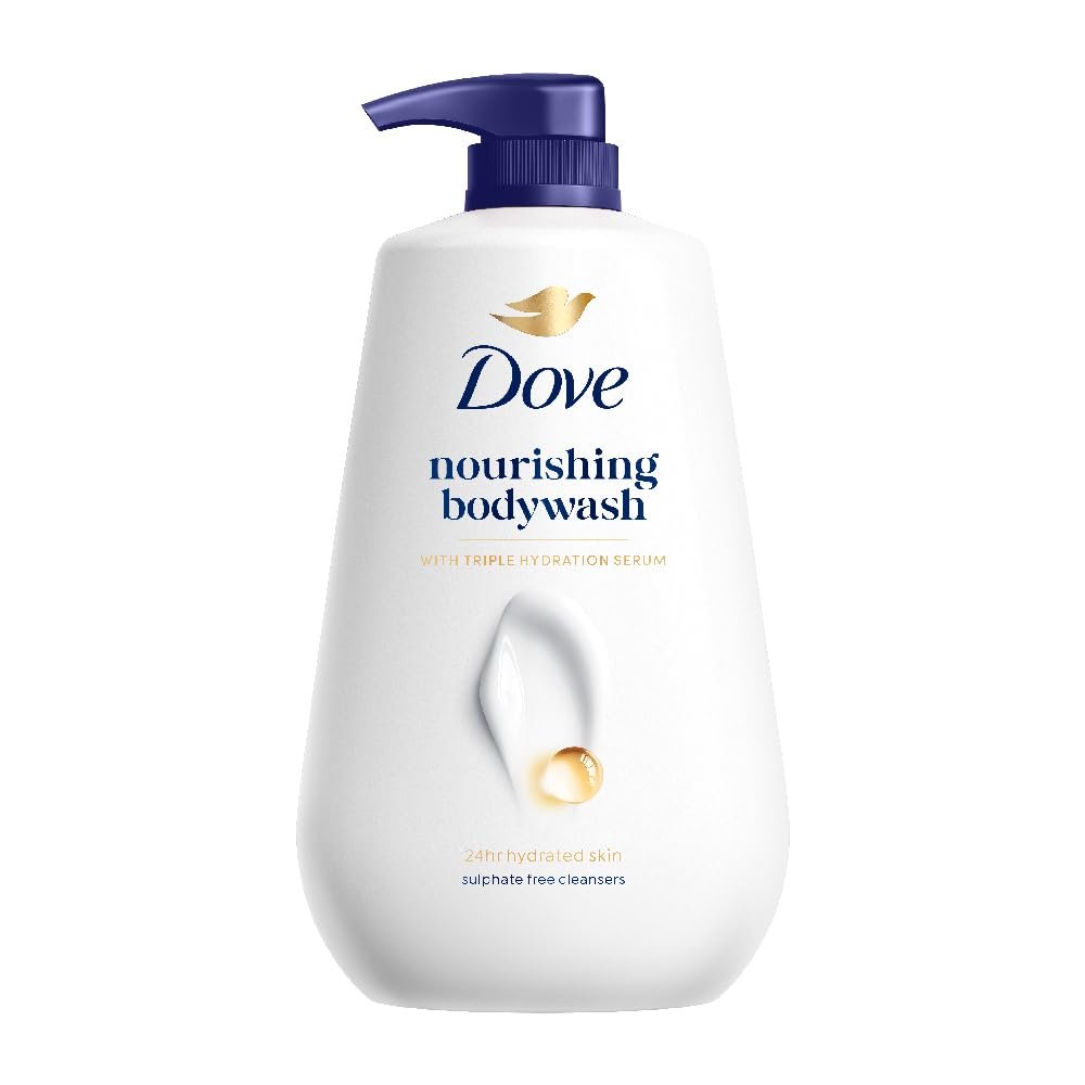 Dove Deeply Nourishing Body Wash|| With Moisturisers For Softer|| Smoother Skin|| For All Skin Type|| 825 ml
