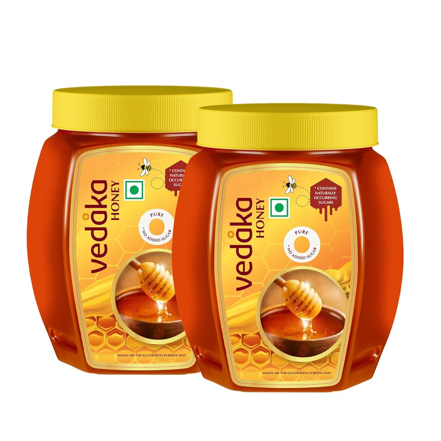 Amazon Brand – Vedaka Honey | 1 Kg | 100% Pure| No Added Sugar | Product of India