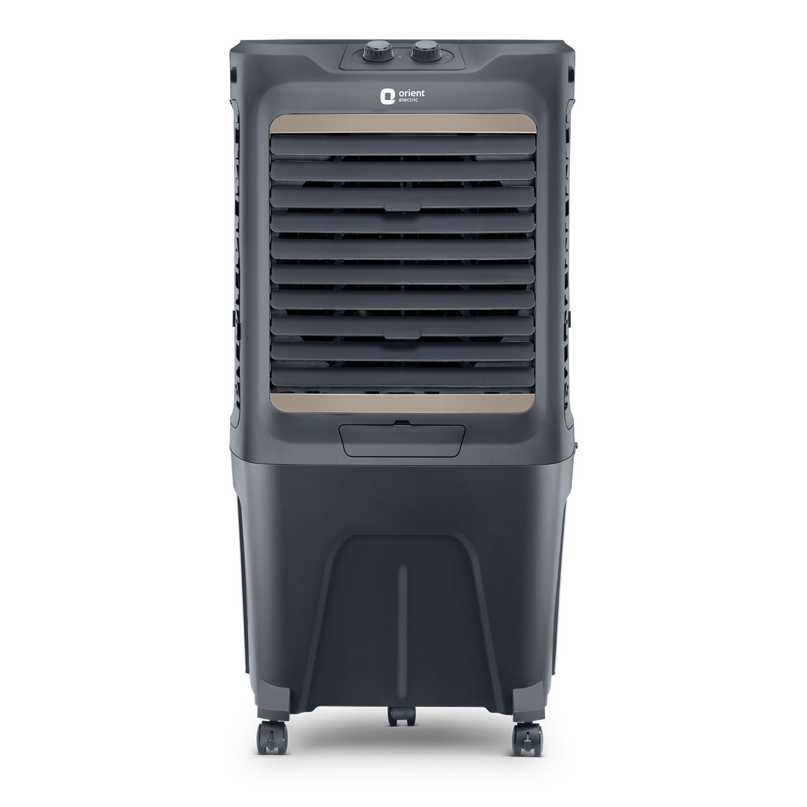 Orient Electric Tornado 88L Desert Air Cooler for home | Densenest Honeycomb Pads | Fully Collapsible Louvers, Inverter Compatible | High Air Delivery | 1 Year Warranty by Orient | Dark Grey