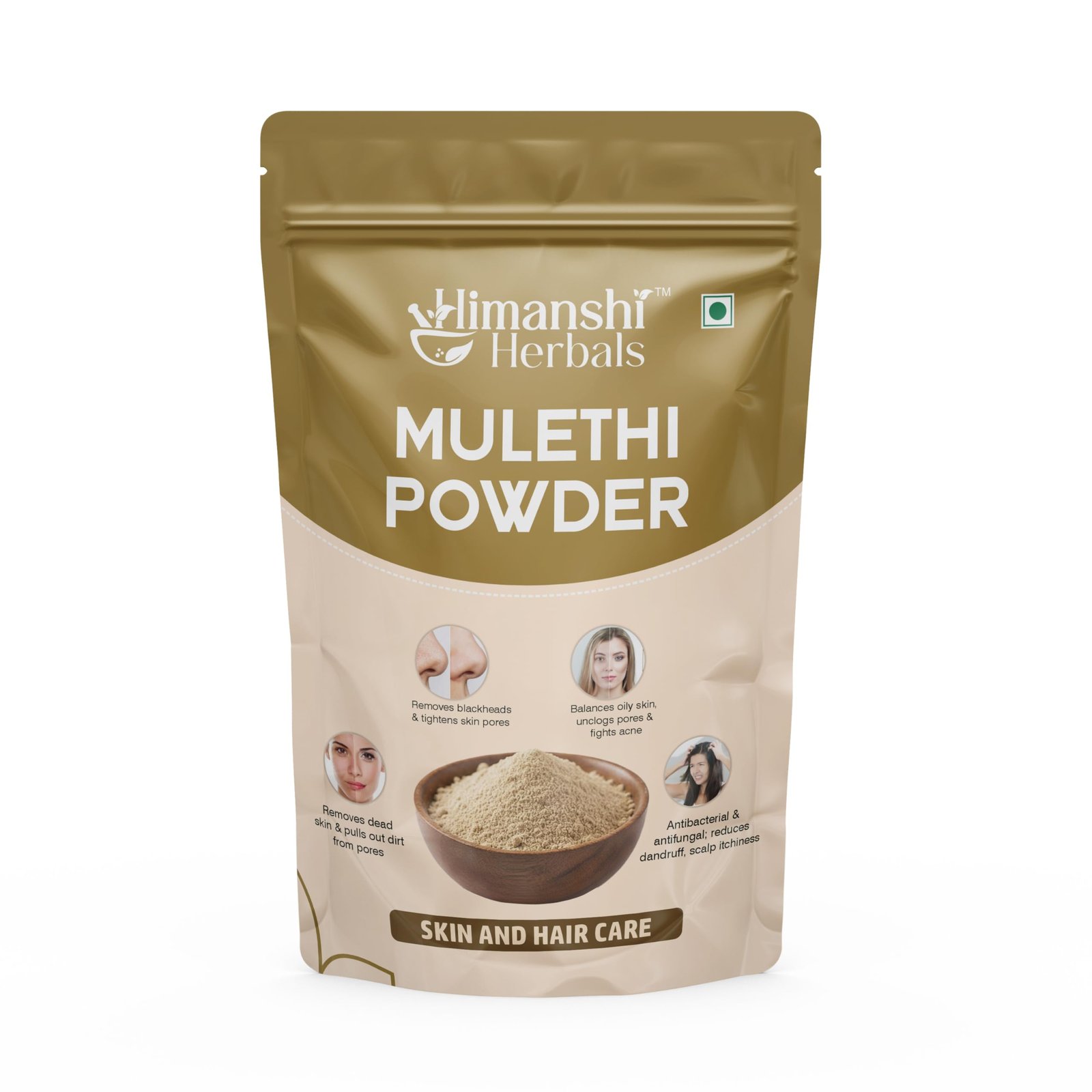 Mulethi Powder (Licorice Root) | 100% Pure & Natural | For Digestion, Cough & Immunity Support (250gram)
