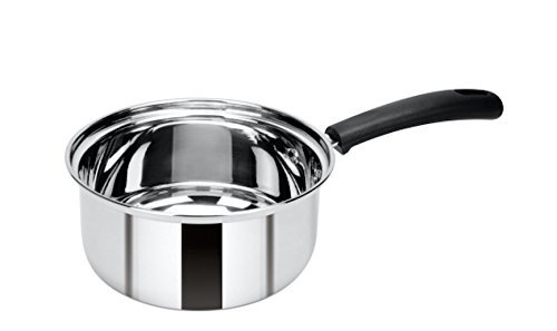 TOSAA TSSP16 Stainless Steel Sauce PAN 16 CM,Premium Stainless Steel for the Modern Kitchen,Safe for Cooking All Types of Foods (1900 ml)