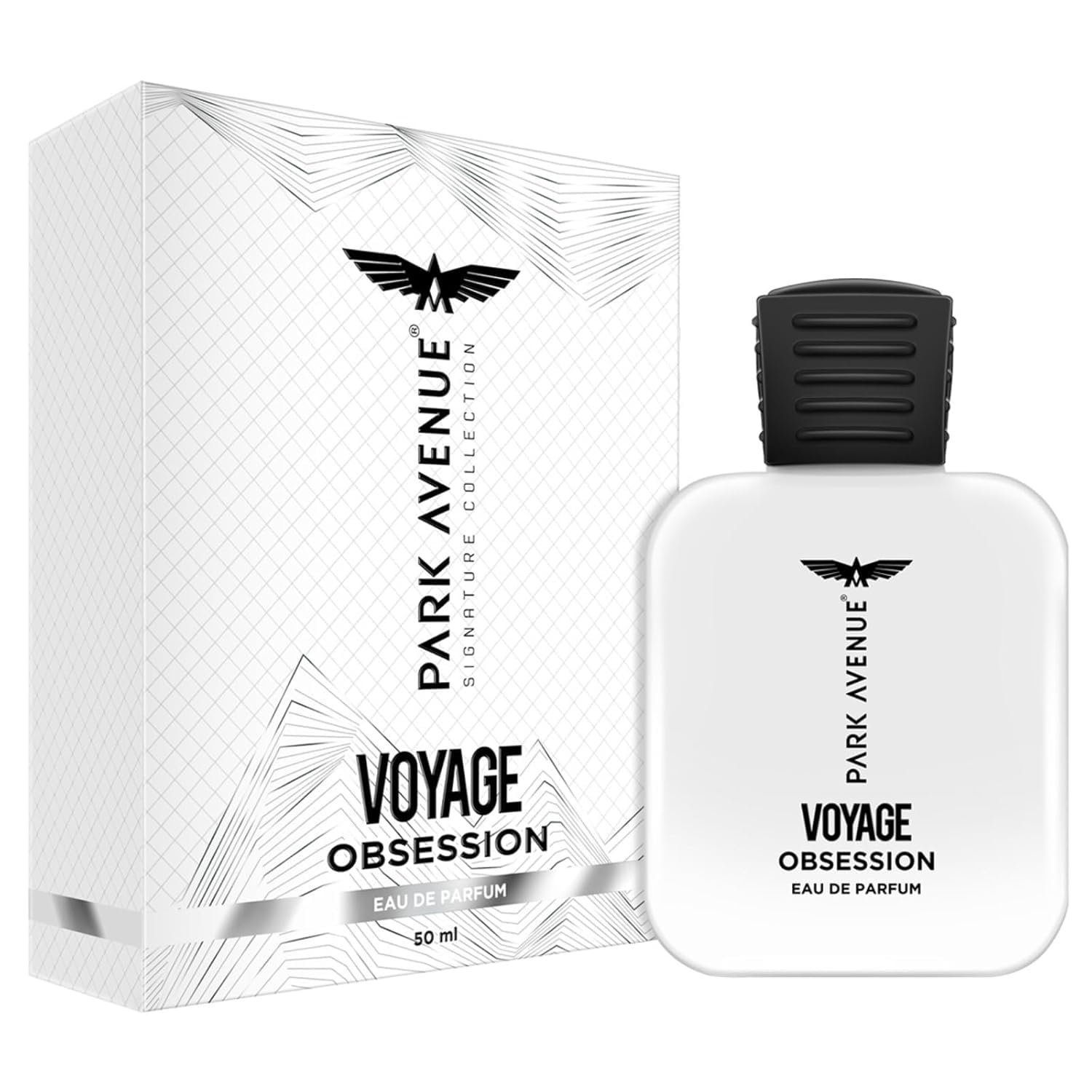 Park Avenue Voyage Obsession Signature Collection, Liquid Eau De Parfum Men, 50Ml | Long Lasting Perfume for Men | Diwali Gift | Premium Luxury Fragrance Scent | Aromatic Blend of Amber & Musk